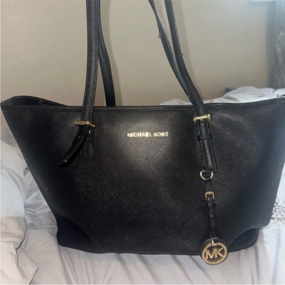 Michael Kors Handbags - Michael Kors Black Laptop Tote